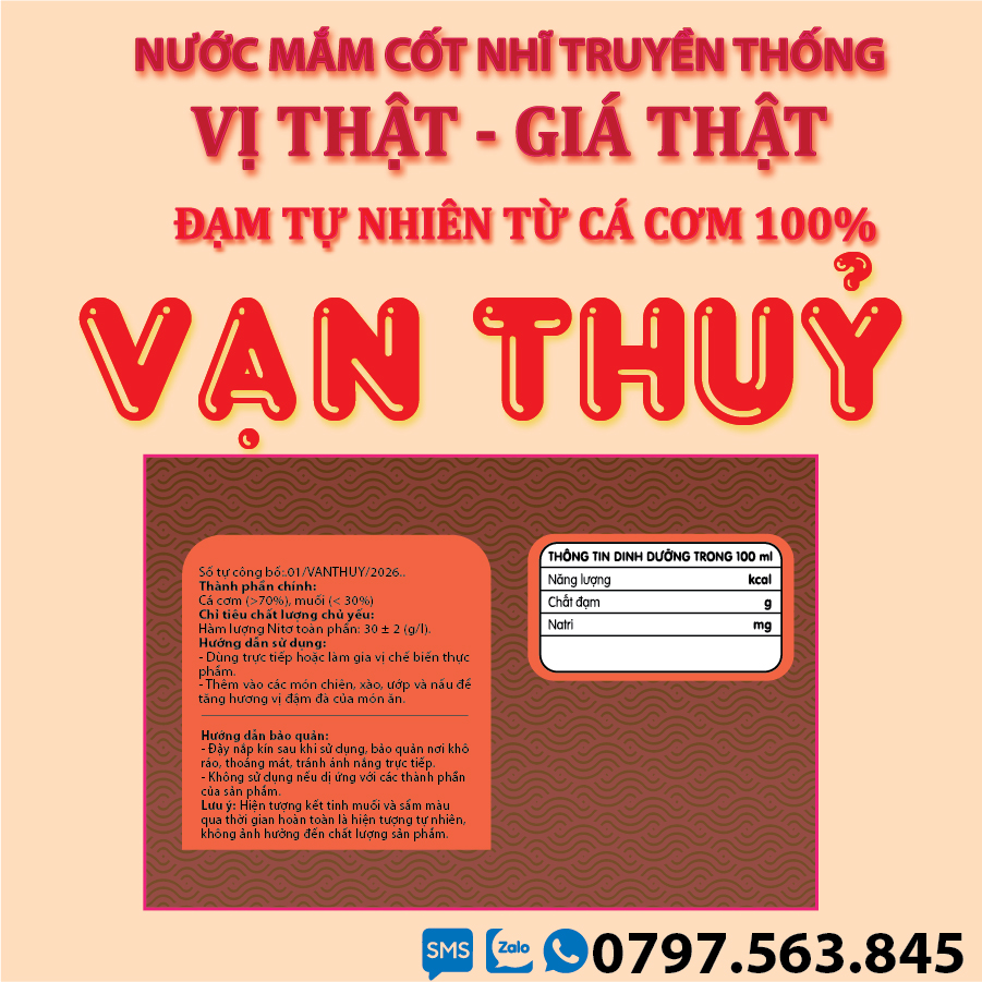 Thông tin dinh dưỡng